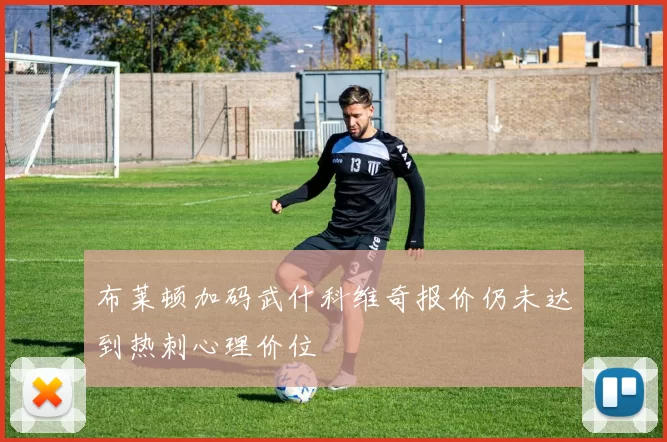 布莱顿加码武什科维奇报价仍未达到热刺心理价位
